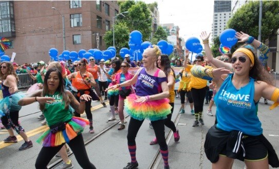 pride dancing